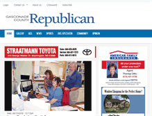 Tablet Screenshot of gasconadecountyrepublican.com